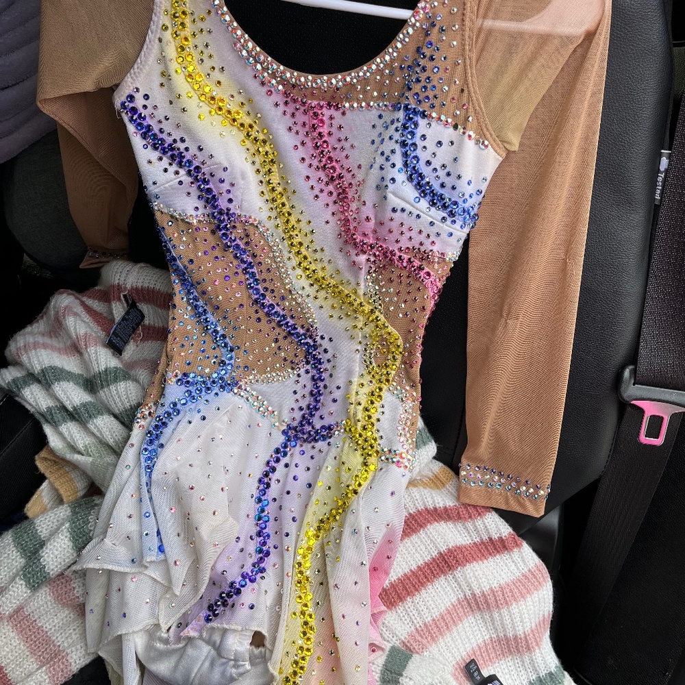 Adult or Kids Baton Strut or ice skating costume